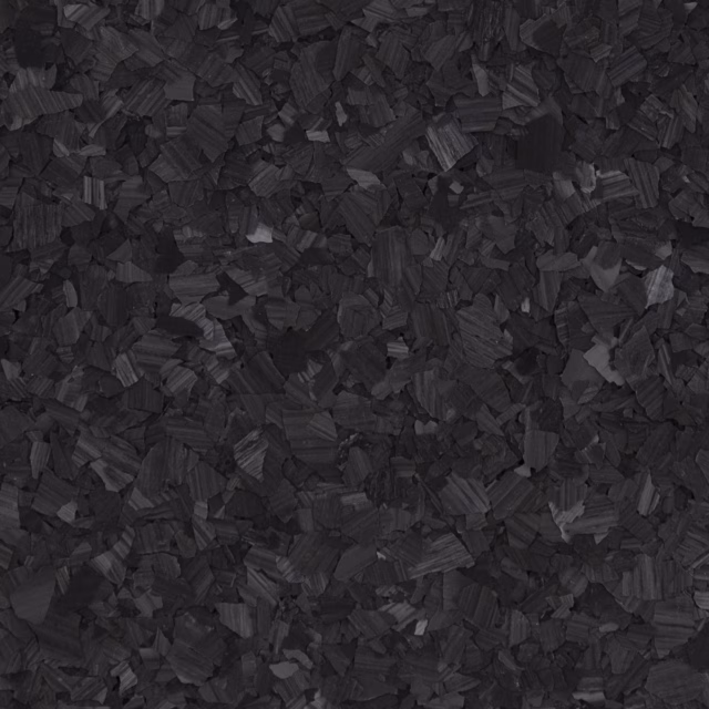 Carbon flake blend swatch