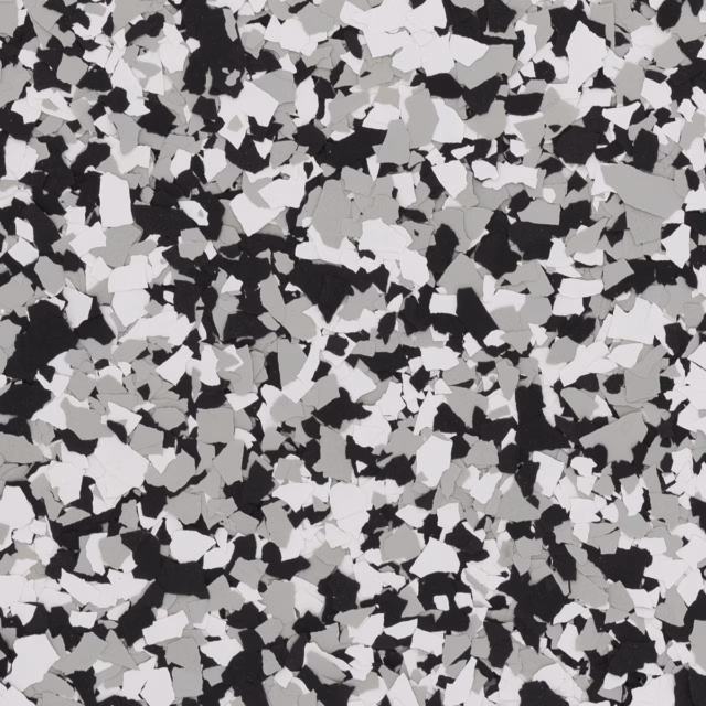 Domino flake blend swatch