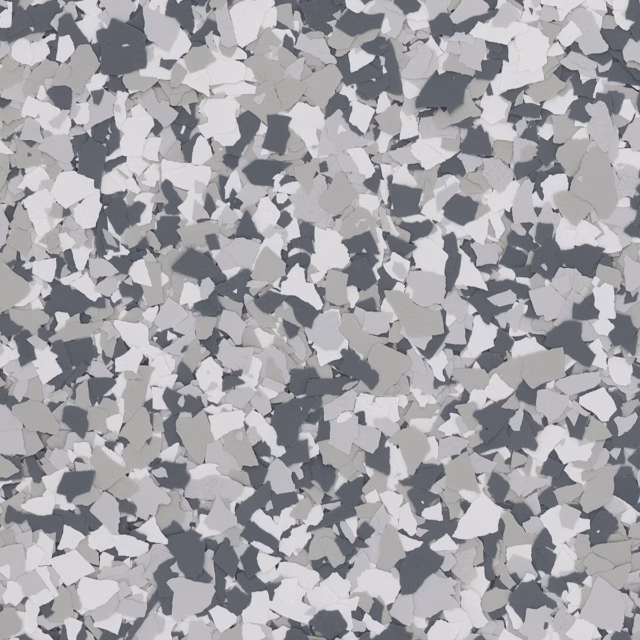 Gravel flake blend swatch