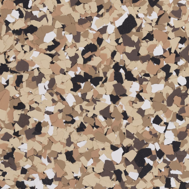 Outback flake blend swatch