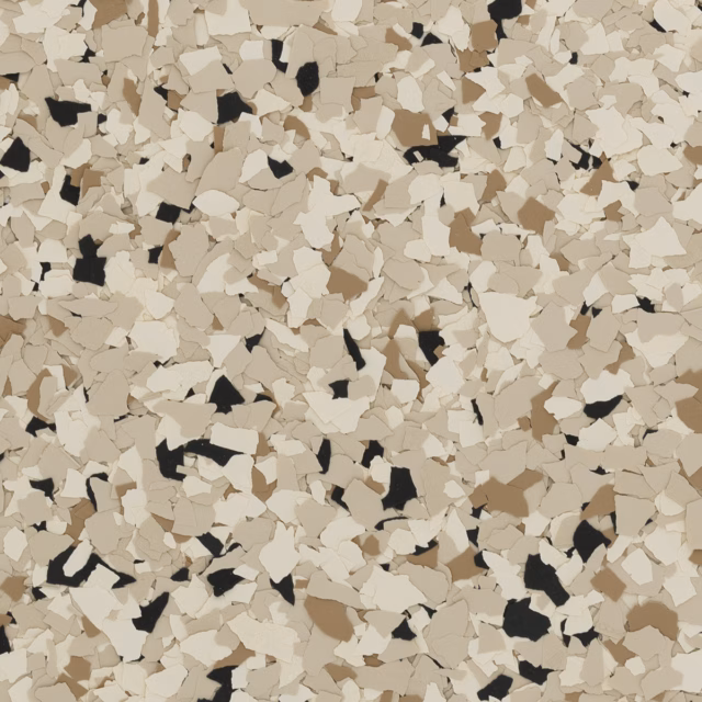 Shoreline flake blend swatch